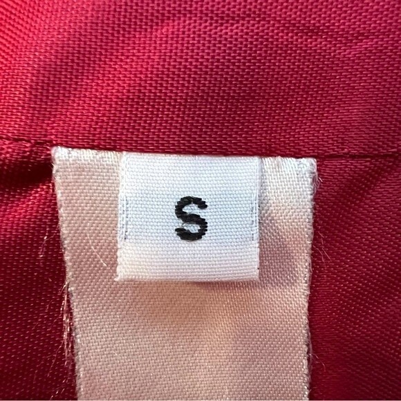 Marvin Richards Classic 100% Wool Hooded Red Coat Size S - Picture 8 of 9